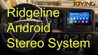 20062014 Honda Ridgeline Best Aftermarket Android Navigation Stereo  Installation and Review [upl. by Aiduan814]