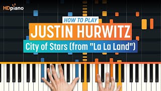 How to Play quotCity of Starsquot from La La Land  HDpiano Part 1 Piano Tutorial [upl. by Kirshbaum312]