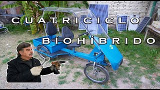 CUATRICICLO A PEDAL BÍOHÍBRIDO ENSAMBLAJE [upl. by Iznyl]