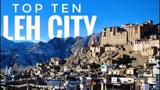 Top 10 Beautiful Tourist Places to Visit in Leh City Ladakh [upl. by Teragram]