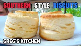 HOW TO MAKE BISCUITS  3 Ingredients  Gregs Kitchen [upl. by Aneehs106]