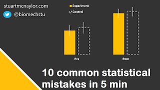 Ten Statistical Mistakes in 5 Min [upl. by Constantia321]