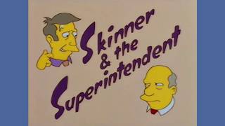 The Simpsons Skinner amp the Superintendent Theme Song [upl. by Adria]