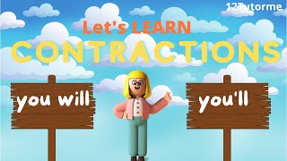 Learn to Read Contractions I Contraction Practice [upl. by Hollie]