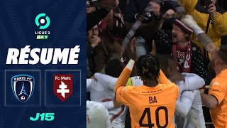 PARIS FC  FC METZ 1  4  Résumé  PFC  FCM  20222023 [upl. by Atinele974]