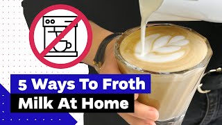 How To Froth Milk At Home Best Milk Frothers Review [upl. by Aber507]