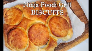 Air Fryer Biscuits made from SCRATCH  Ninja Foodi Grill Recipes [upl. by Pruter509]