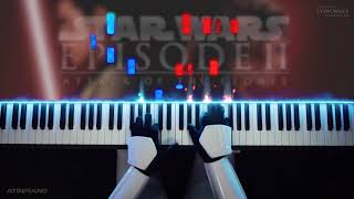 STAR WARS  Across The Stars Piano Cover Intermediate [upl. by Doig]