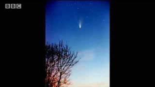 Comet seen from planet Earth  BBC science [upl. by Immas610]