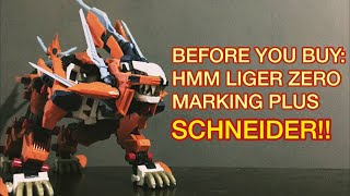 Before you buy Zoids HMM Liger Zero Schneider Marking Plus [upl. by Shorter609]