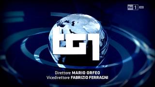 Sigla finale TG1 Rai 1 HD 2016 [upl. by Mailand]