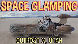 Outpost X Space Glamping Resort Star Wars Meets Burning Man in the Utah Desert [upl. by Enelyk]