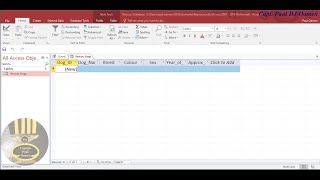 Using SQL Insert Command in Microsoft Access [upl. by Johnnie646]