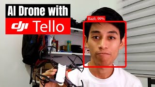 I create AI tracking drone using DJI Tello [upl. by Proctor]