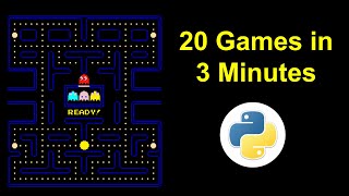 20 Games in 3 minutes using Python library   AK [upl. by Clo]