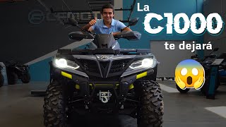 La ATV OFF ROAD 4X4 más PODEROSA de CFMOTO La CFORCE 1000 😱  Review Cuatrimoto en Español 2021 [upl. by Airbas]