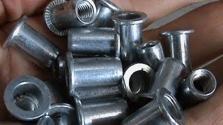 HOW TO INSTALL NUTSERT INSERT threaded insert demo fasteners australia [upl. by Eleirbag]