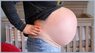 40 WEEK BUMPDATE [upl. by Ynaittirb]