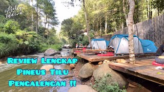 Pinus Tilu Pengalengan Bandung Selatan  Camping Di Tepi Sungai Palayangan [upl. by Tnelc]