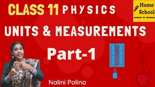 Units and Measurements Class 11  Chapter 2 Physics  CBSE JEE NEET Part1 [upl. by Alleiram458]