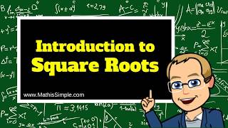 Introduction to Square Roots  Number amp Operations  8th Grade [upl. by Yboj]