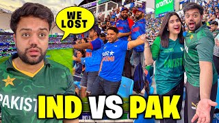 India VS Pakistan LIVE in Stadium 🔥  Dil Toot Gaya 💔😭  Champions Trophy 2025 ❤️ [upl. by Lairea]